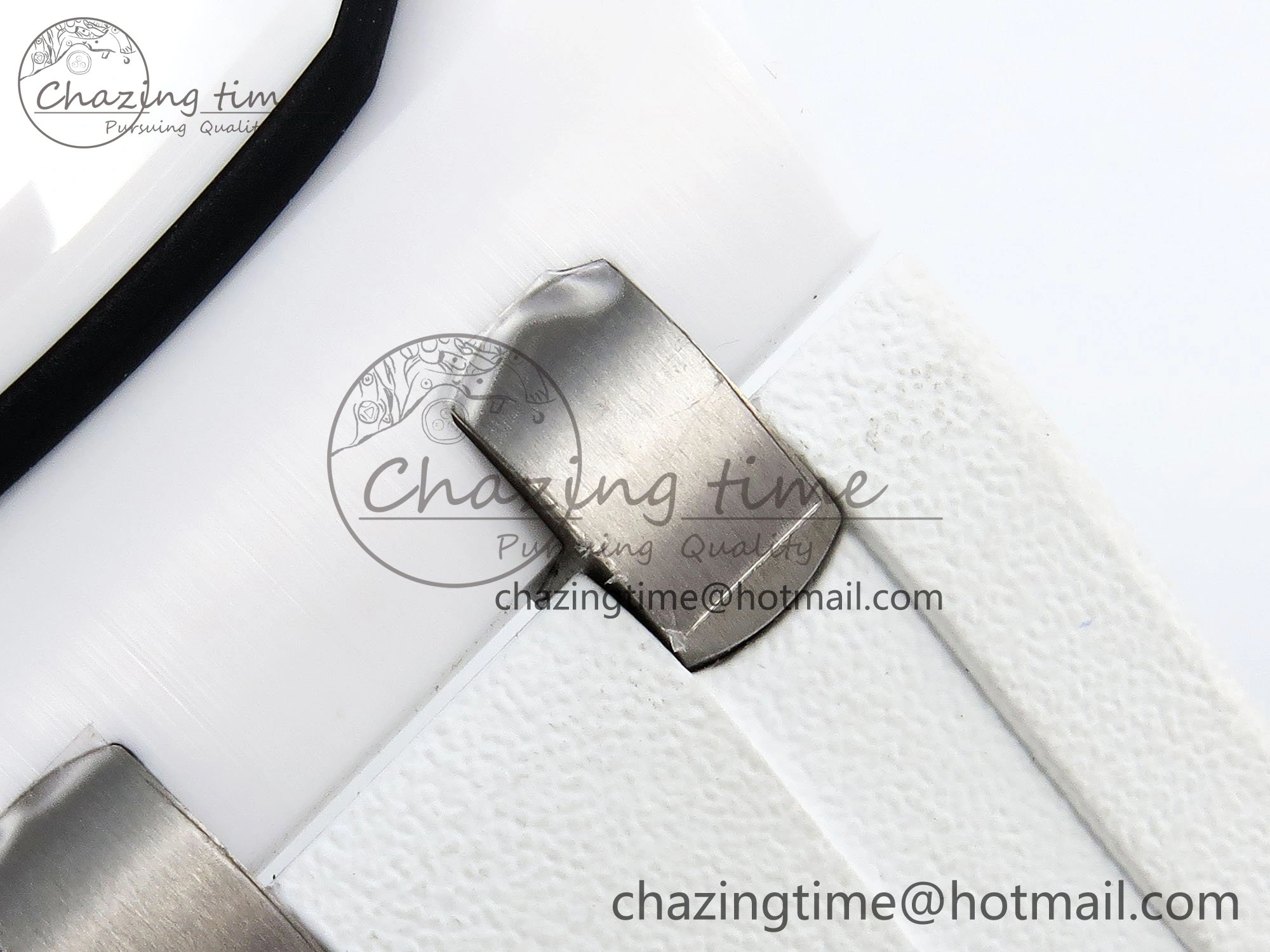Royal Oak Offshore Diver 15707 White Ceramic ZF 1:1 Best Edition SA3120 Super Clone MoistureWicking 4422