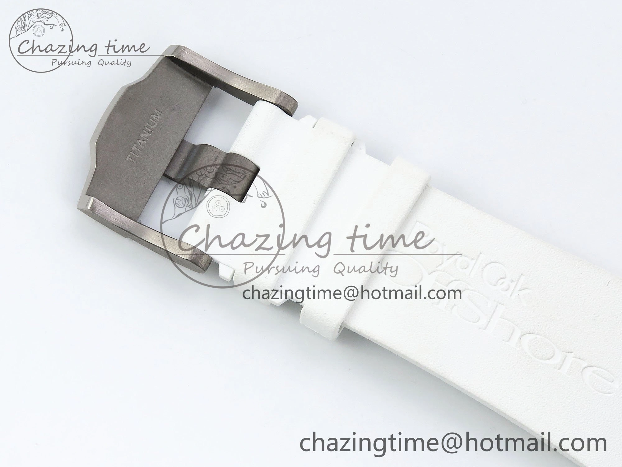 Royal Oak Offshore Diver 15707 White Ceramic ZF 1:1 Best Edition SA3120 Super Clone MoistureWicking 4422