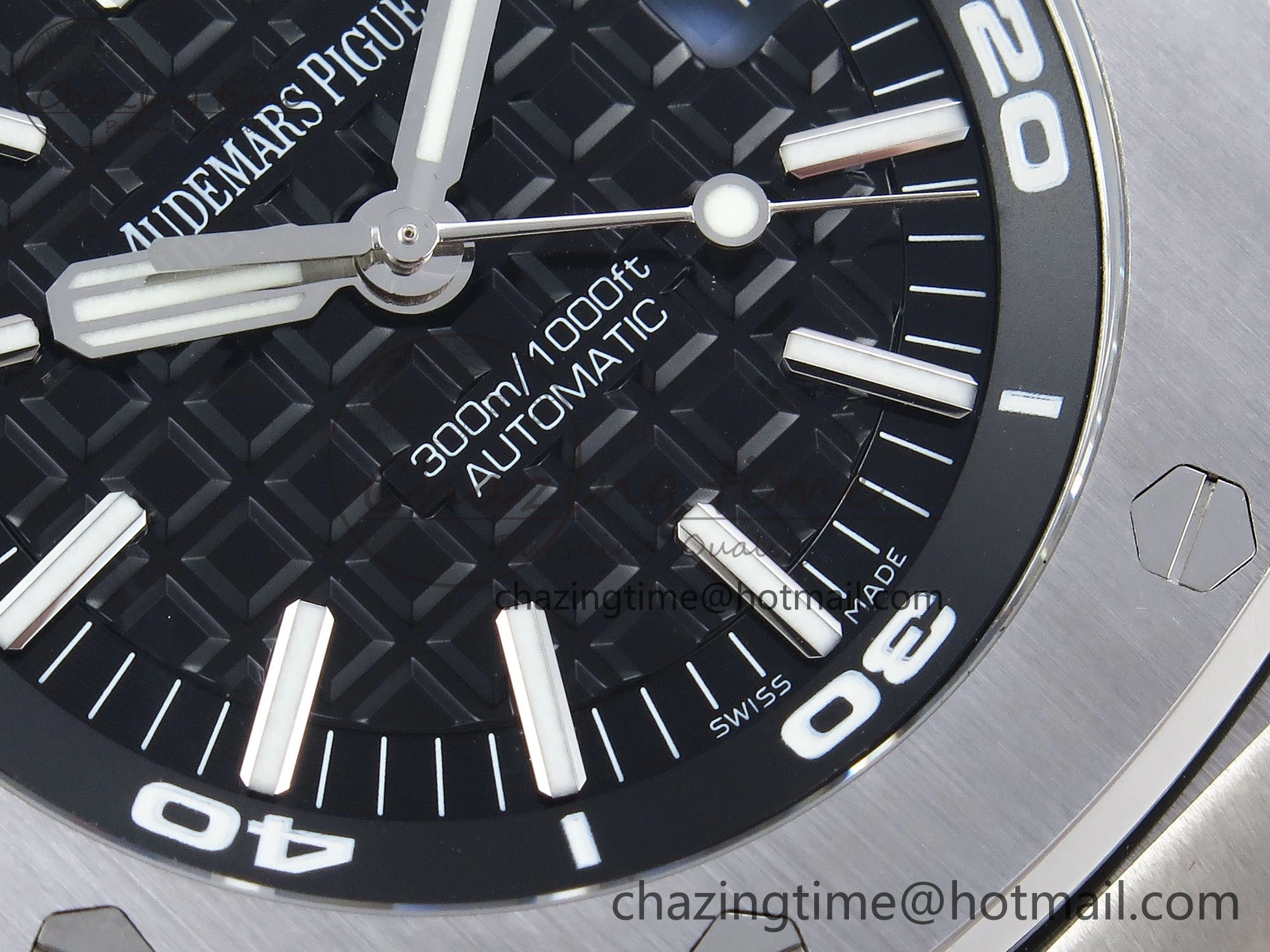 BestValue Royal Oak Offshore Diver 15710 APSF 1:1 Best Edition Black Dial on Black Rubber Strap A 4431