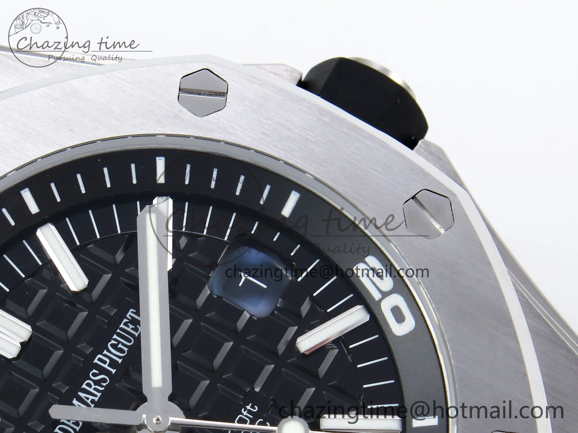 BestValue Royal Oak Offshore Diver 15710 APSF 1:1 Best Edition Black Dial on Black Rubber Strap A 4431