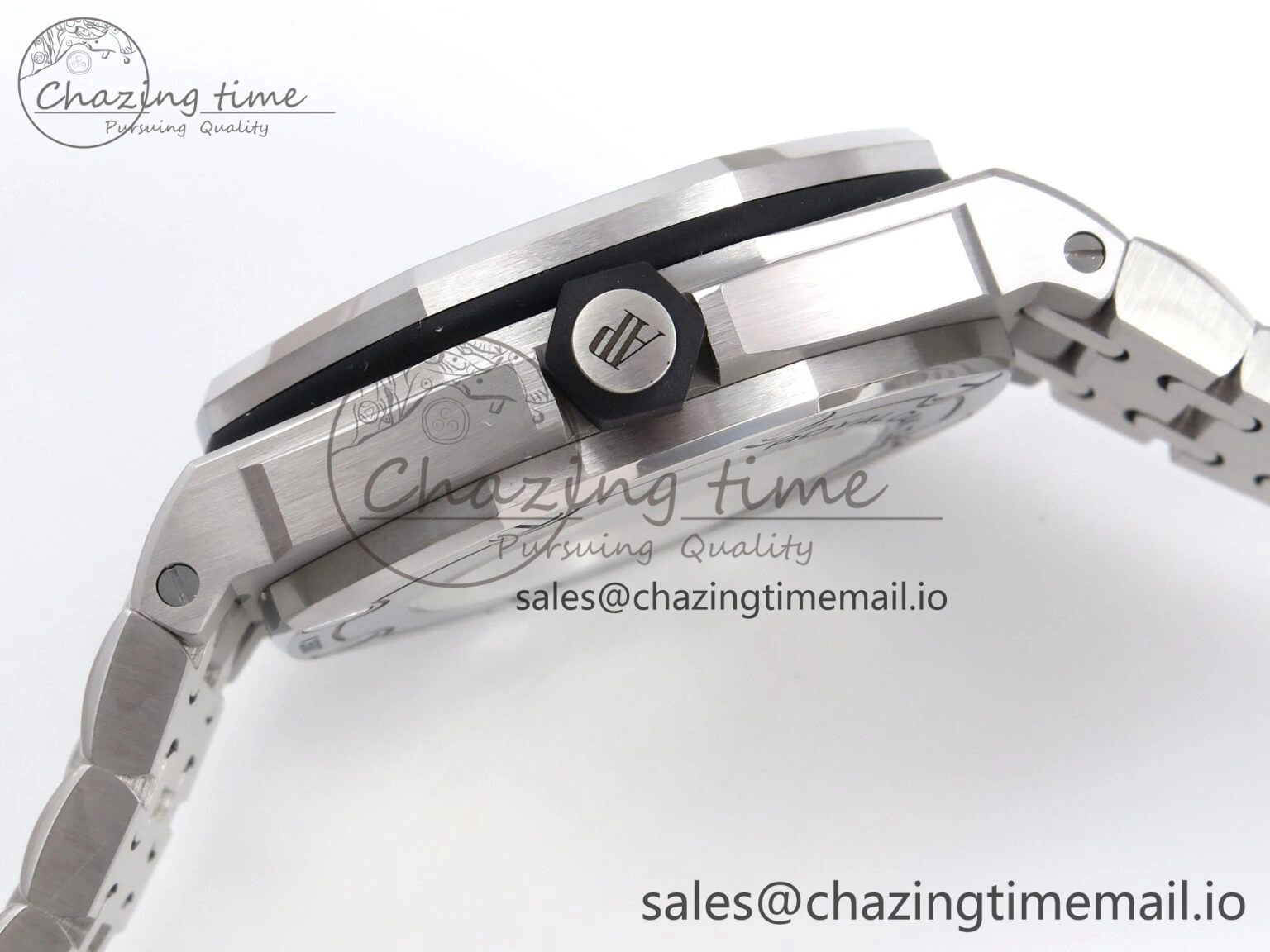 BestValue Royal Oak Offshore Diver 15710 APSF 1:1 Best Edition Black Dial on SS Bracelet SA3120 Super Clone 4388