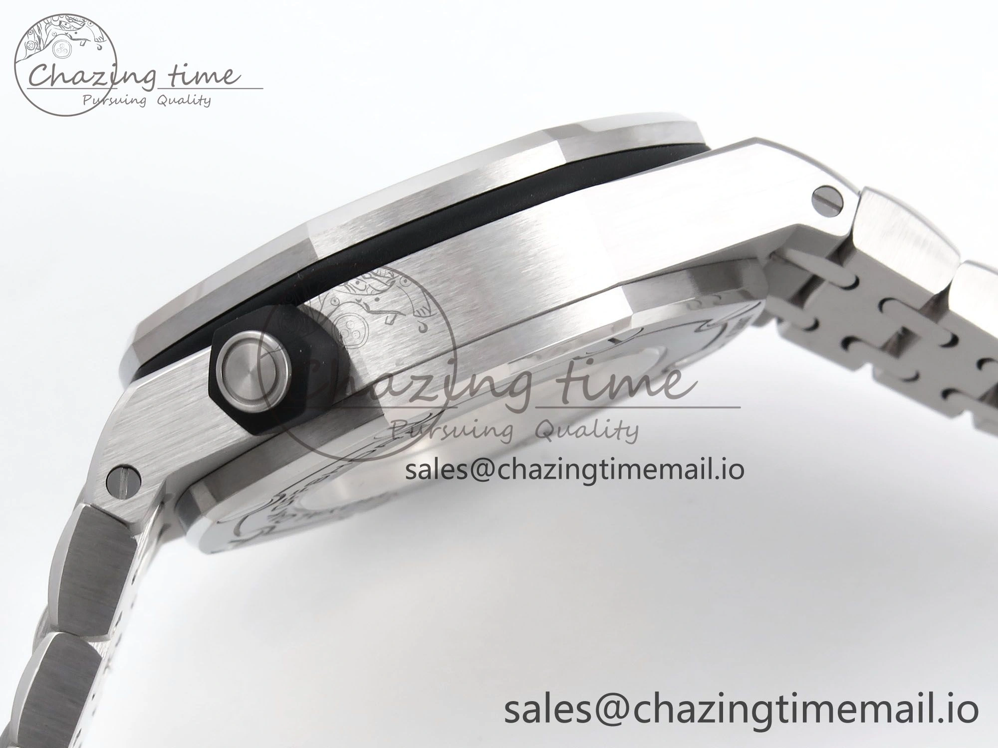 BestValue Royal Oak Offshore Diver 15710 APSF 1:1 Best Edition Black Dial on SS Bracelet SA3120 Super Clone 4388
