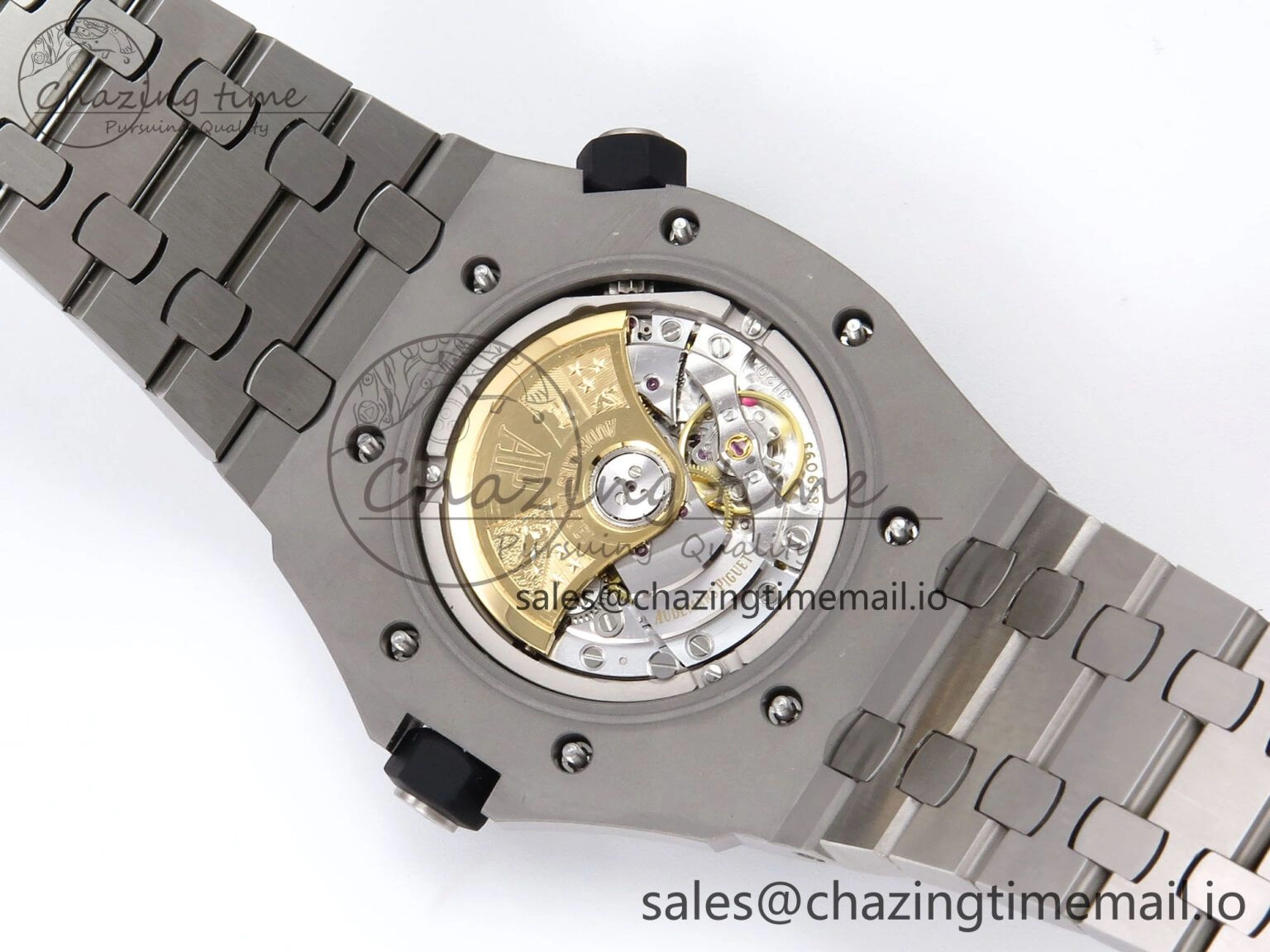 BestValue Royal Oak Offshore Diver 15710 APSF 1:1 Best Edition Black Dial on SS Bracelet SA3120 Super Clone 4388