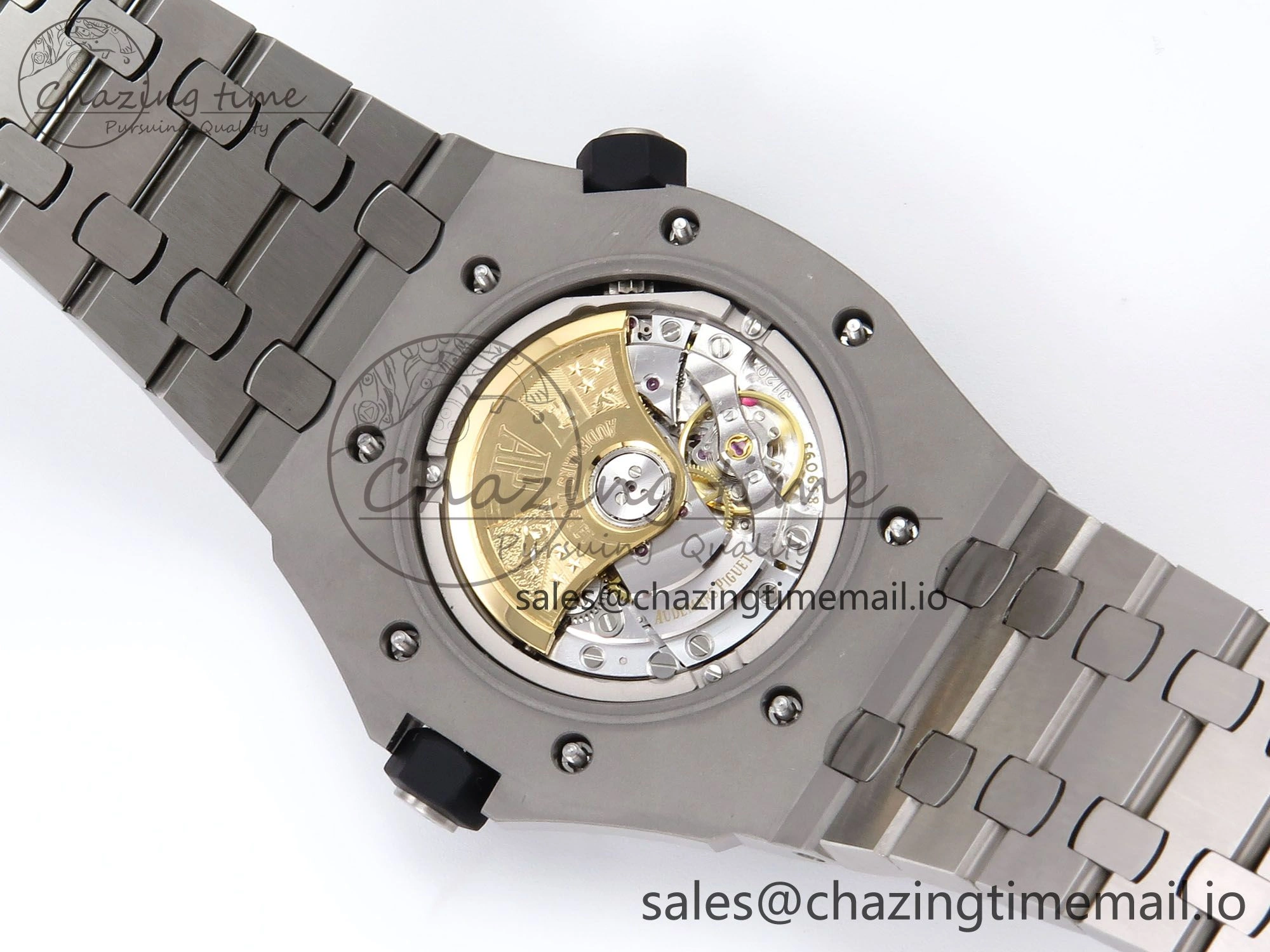 BestValue Royal Oak Offshore Diver 15710 APSF 1:1 Best Edition Black Dial on SS Bracelet SA3120 Super Clone 4388