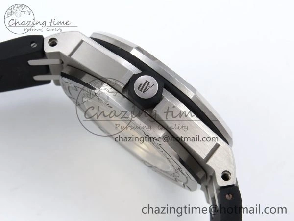 Lightweight Royal Oak Offshore Diver 15710 IPF 1:1 Best Edition White Dial on Black Rubber Strap SA3120 Super Clone 4430