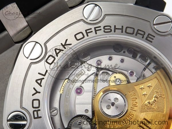 Lightweight Royal Oak Offshore Diver 15710 IPF 1:1 Best Edition White Dial on Black Rubber Strap SA3120 Super Clone 4430