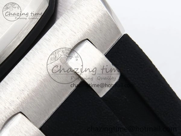 Lightweight Royal Oak Offshore Diver 15710 IPF 1:1 Best Edition White Dial on Black Rubber Strap SA3120 Super Clone 4430