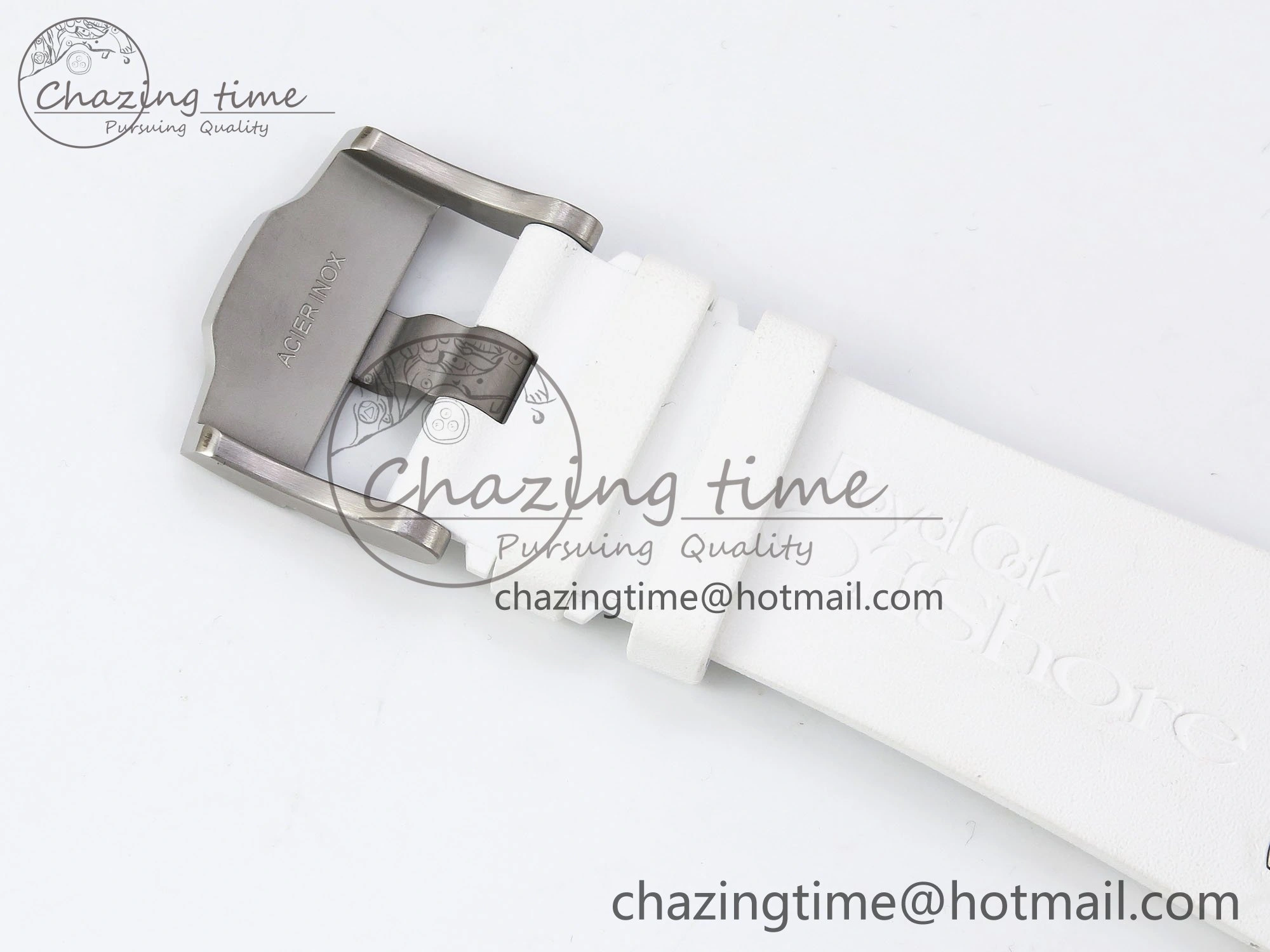 Royal Oak Offshore Diver 15710 IPF 1:1 Best Edition White Dial on White Rubber Strap SA3120 Super Clone Snug 4429