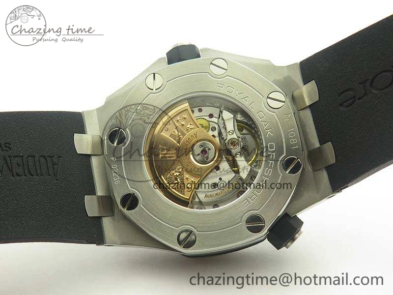 Royal Oak Offshore Diver 15710 JF 1:1 Best Edition White Dial On Rubber Strap A3120 V HighPerformance 4968