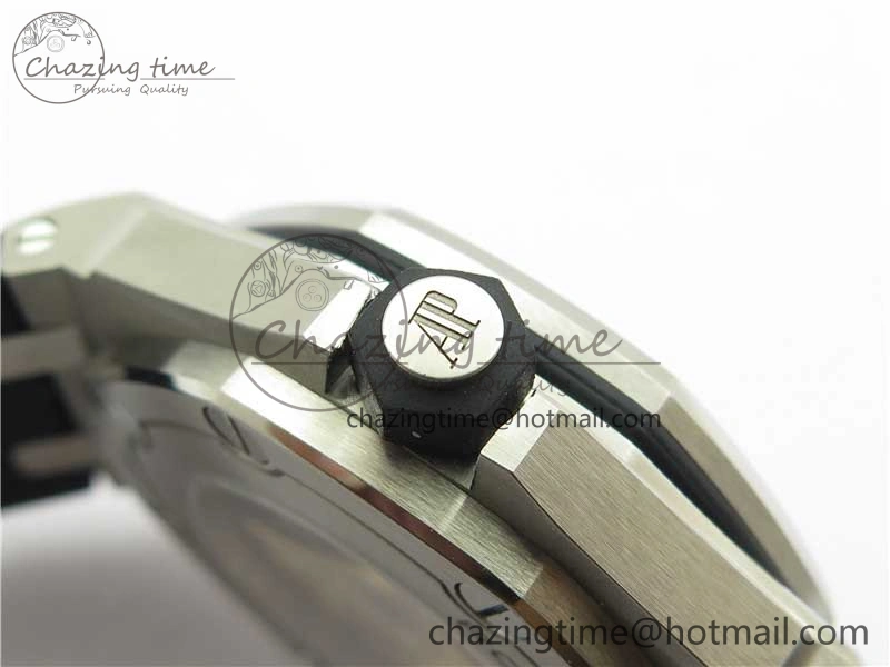 OnTrend Royal Oak Offshore Diver 15710 JF 1:1 Best Edition on Rubber Strap A2824 V 4833