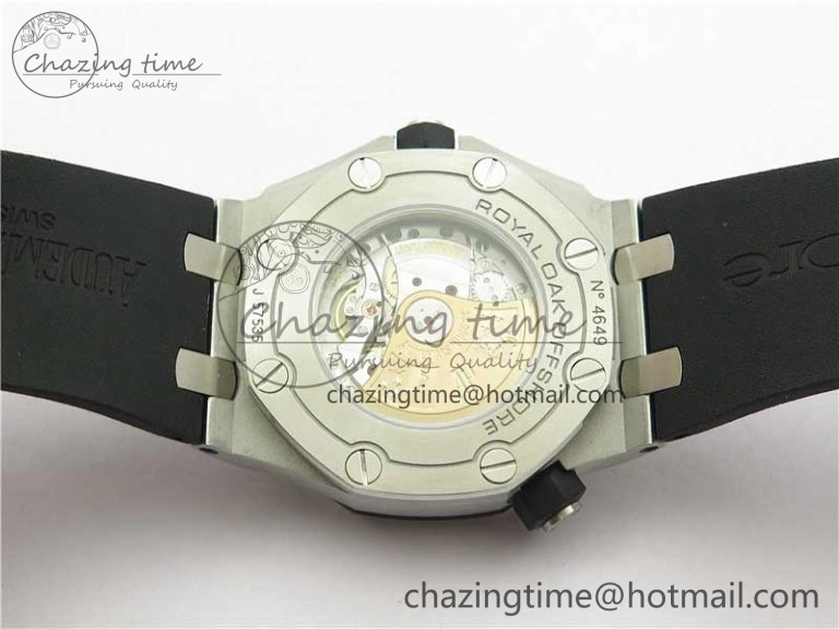 OnTrend Royal Oak Offshore Diver 15710 JF 1:1 Best Edition on Rubber Strap A2824 V 4833