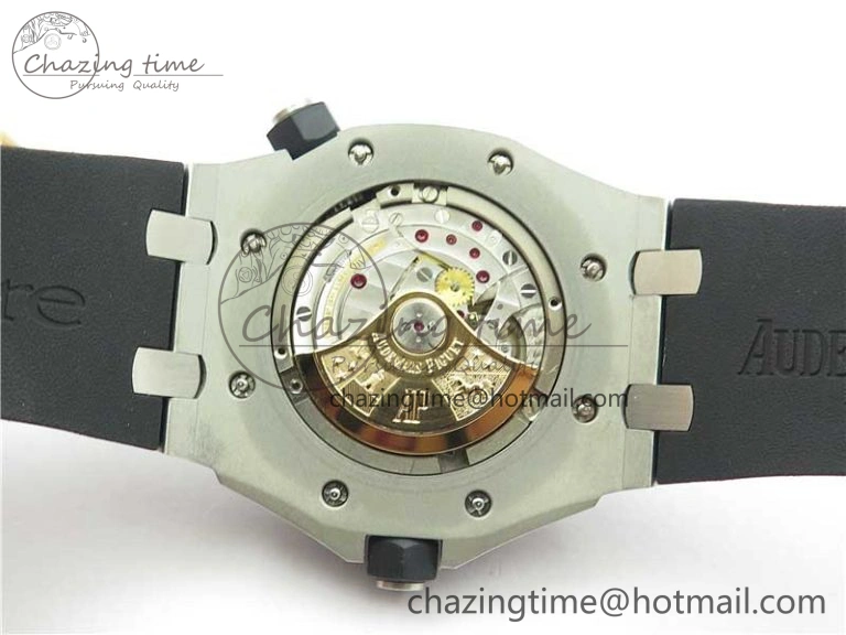 OnTrend Royal Oak Offshore Diver 15710 JF 1:1 Best Edition on Rubber Strap A2824 V 4833