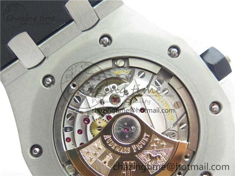 OnTrend Royal Oak Offshore Diver 15710 JF 1:1 Best Edition on Rubber Strap A2824 V 4833