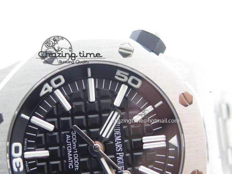Royal Oak Offshore Diver 15710 Noob Best Edition On SS Bracelet A Soft 5126