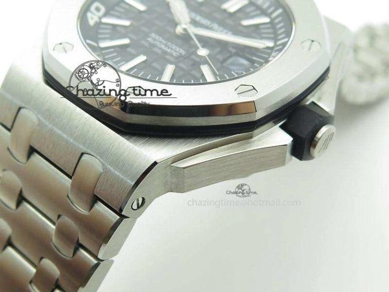 Royal Oak Offshore Diver 15710 Noob Best Edition On SS Bracelet A Soft 5126
