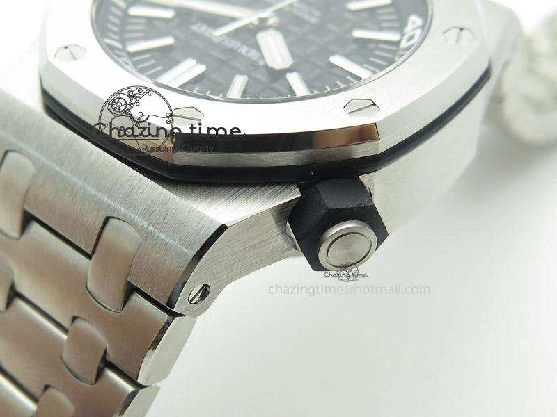 Royal Oak Offshore Diver 15710 Noob Best Edition On SS Bracelet A Soft 5126
