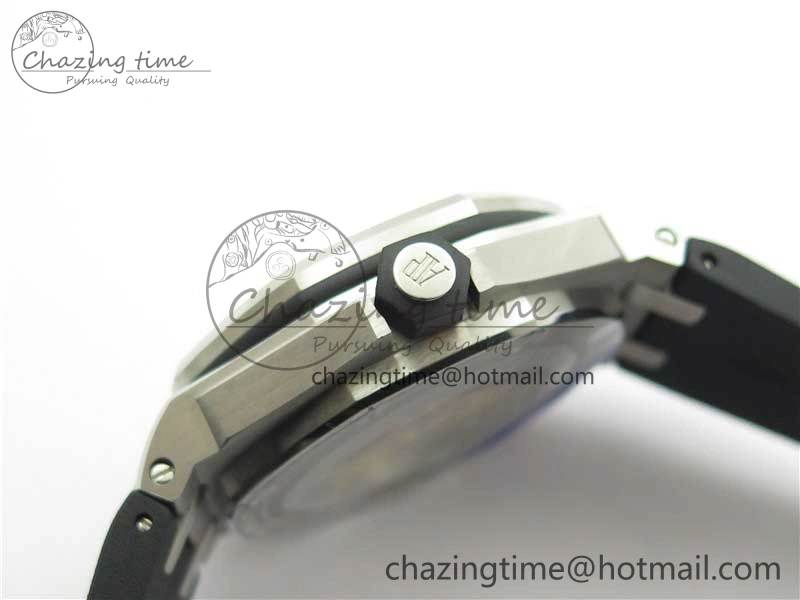 Royal Oak Offshore Diver 15710 ZF 1:1 Best Edition Black Dial on Black Rubber Strap A Functional 4831