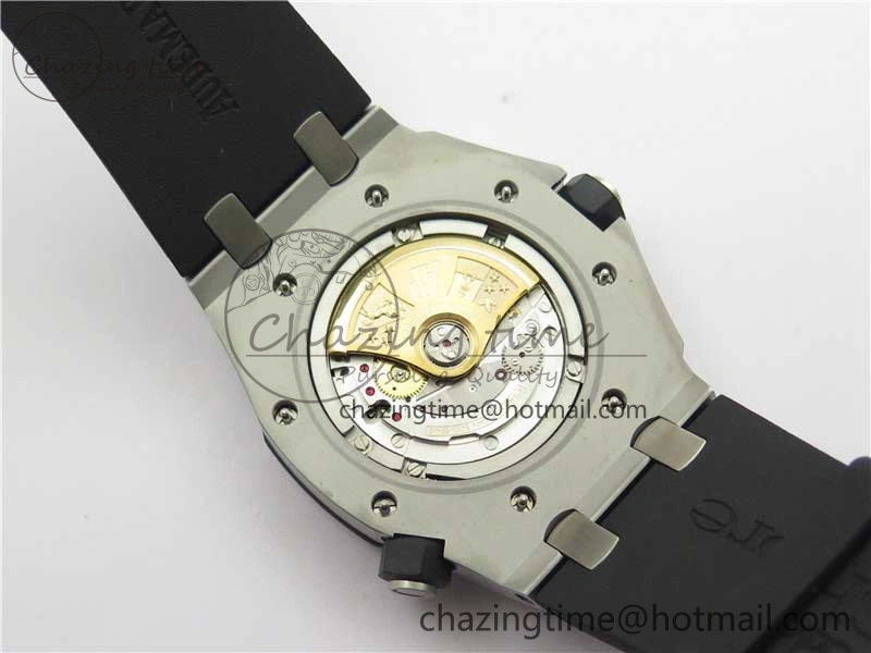 Royal Oak Offshore Diver 15710 ZF 1:1 Best Edition Black Dial on Black Rubber Strap A Functional 4831
