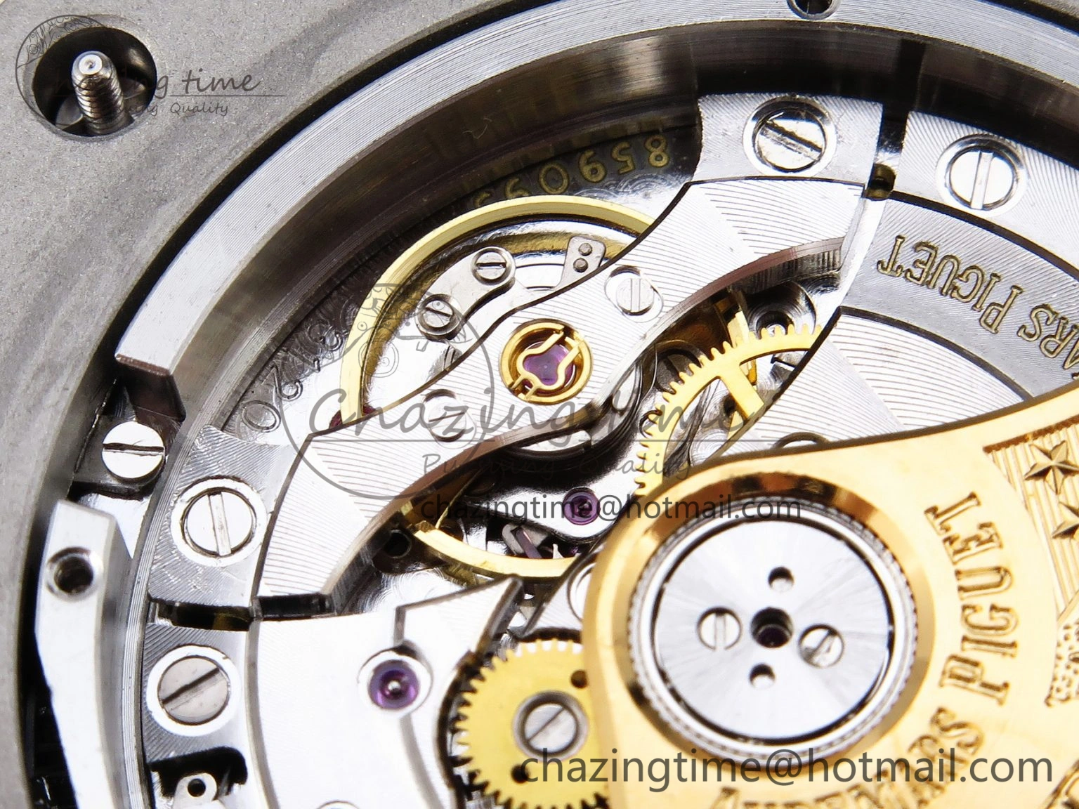 FreshLook Royal Oak Offshore Diver 15710 ZF 1:1 Best Edition Black Dial on Black Rubber Strap SA3120 Super Clone V 4571