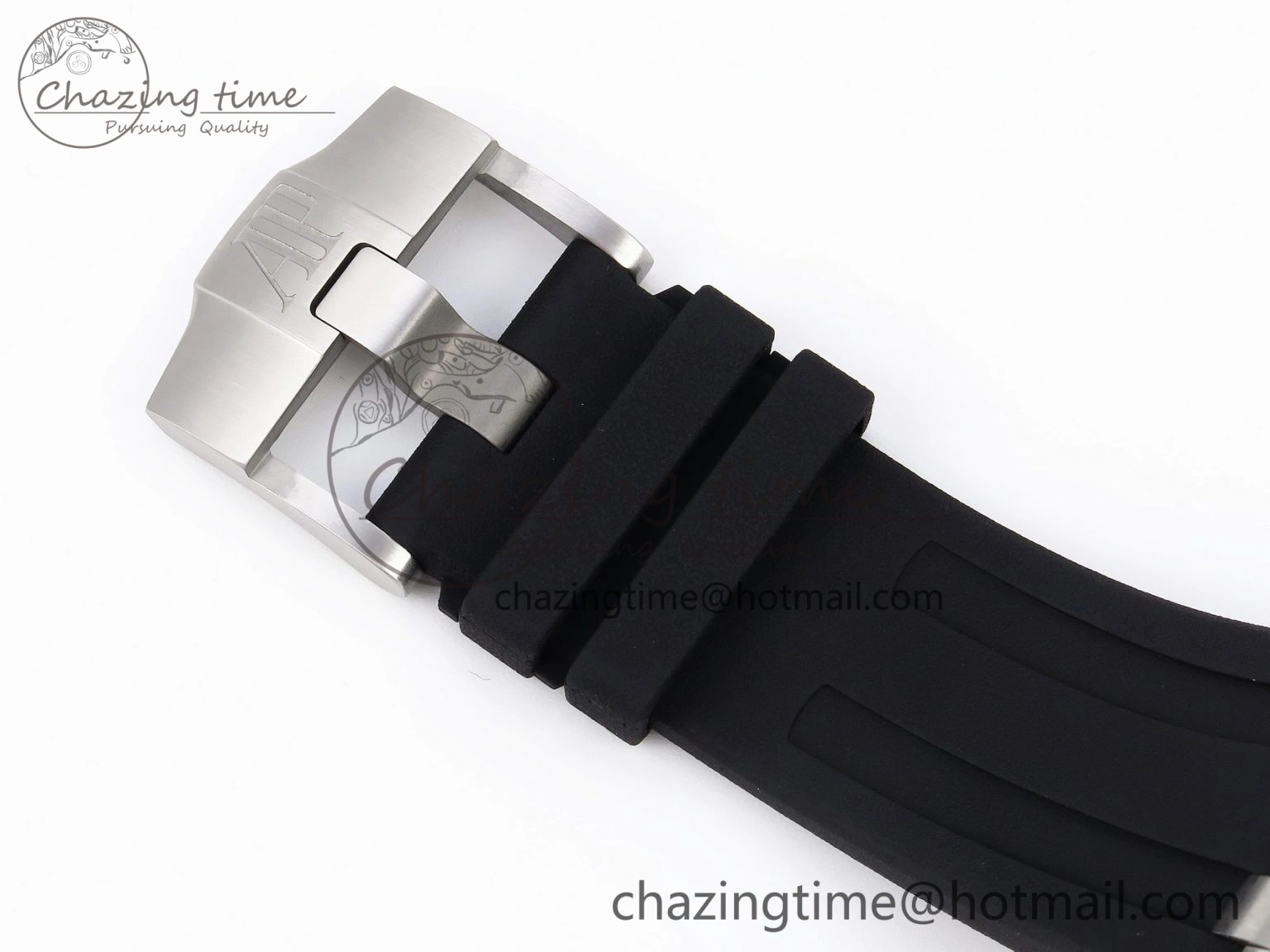 FreshLook Royal Oak Offshore Diver 15710 ZF 1:1 Best Edition Black Dial on Black Rubber Strap SA3120 Super Clone V 4571