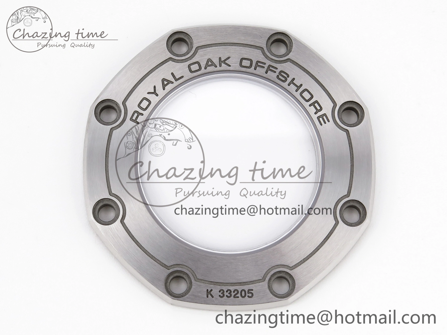 FreshLook Royal Oak Offshore Diver 15710 ZF 1:1 Best Edition Black Dial on Black Rubber Strap SA3120 Super Clone V 4571