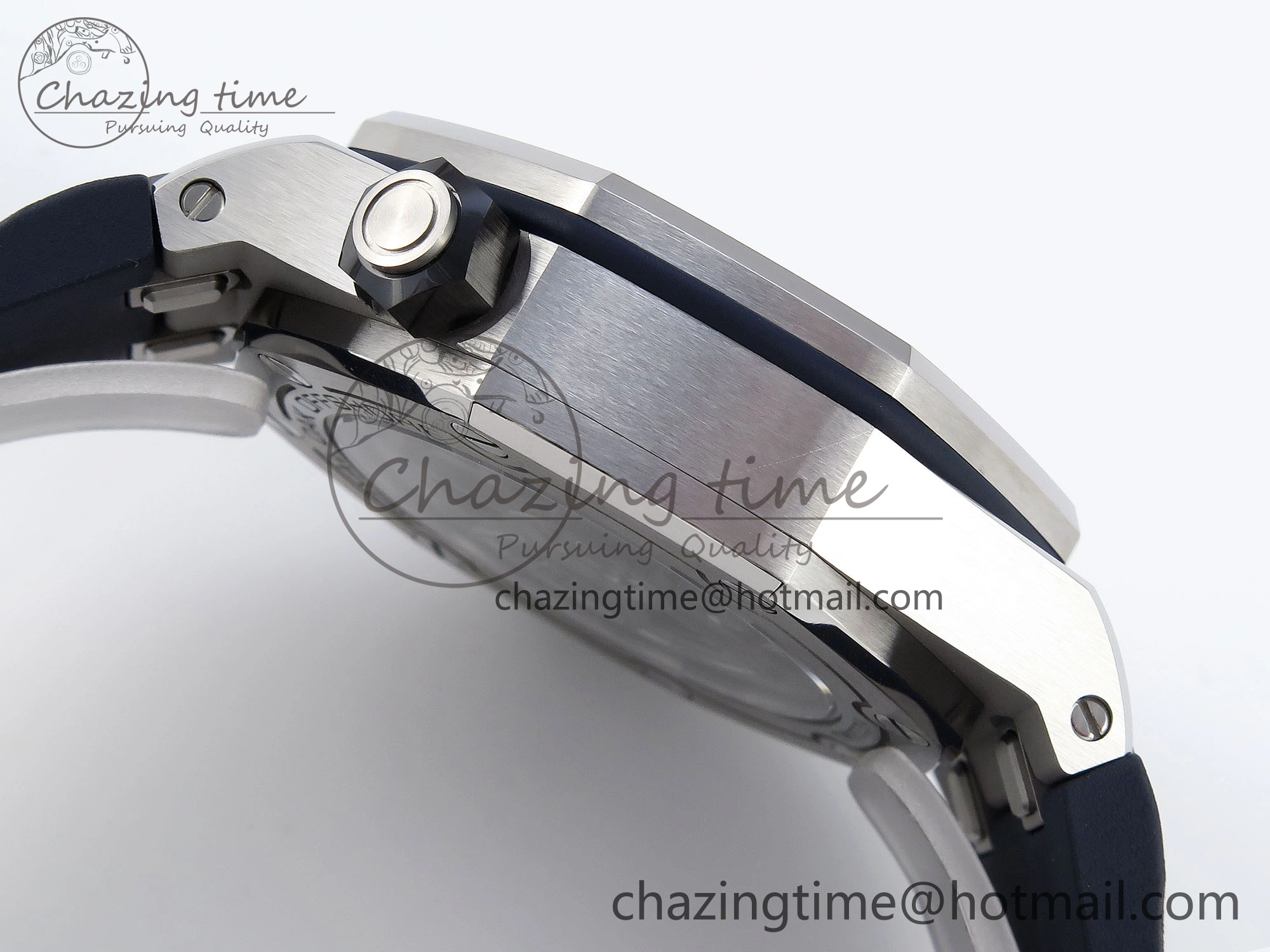 Royal Oak Offshore Diver 15720 APSF 1:1 Best Edition Blue Dial on Blue Rubber Strap SA Resilient 4545