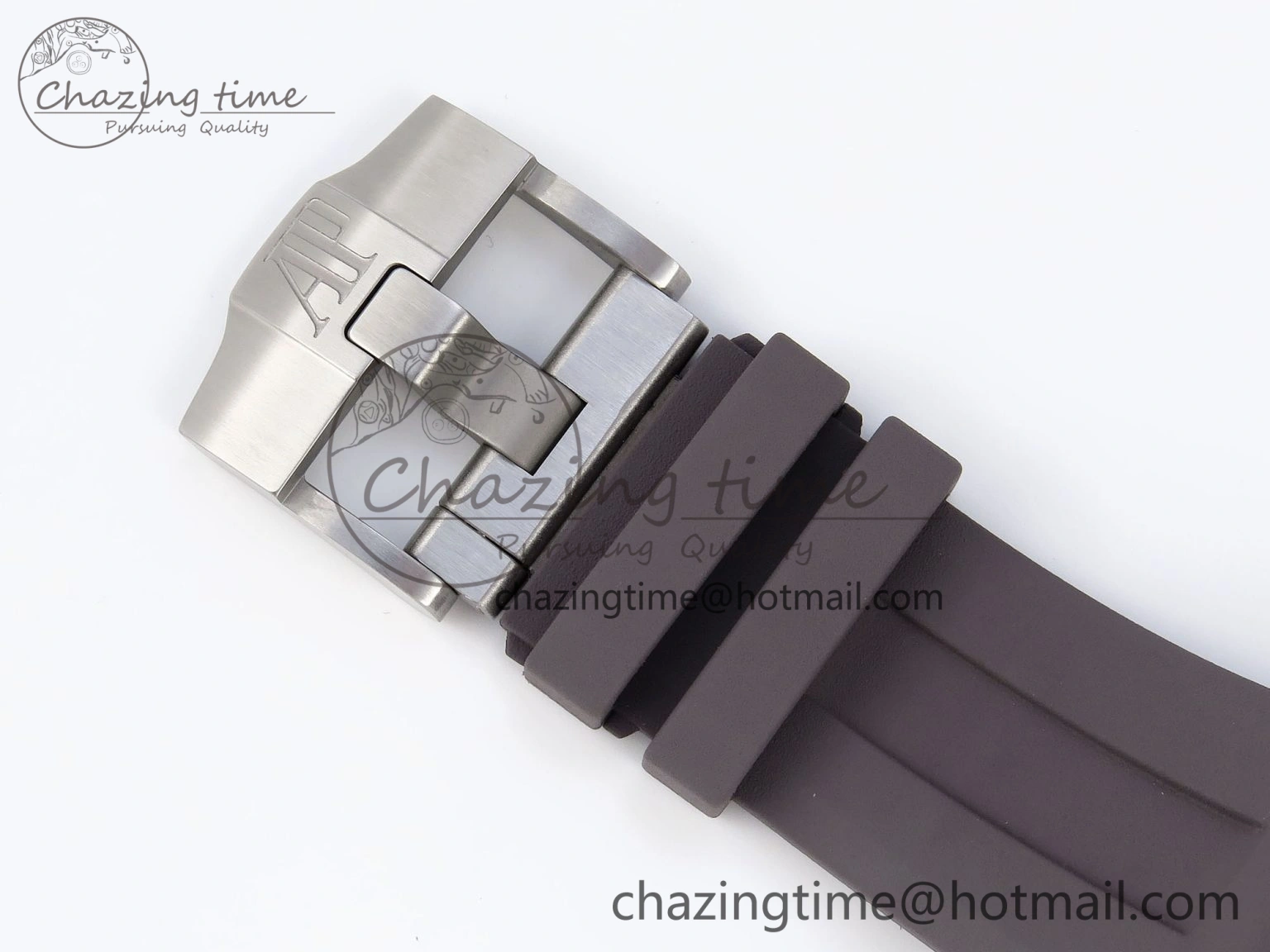 Royal Oak Offshore Diver 15720 APSF 1:1 Best Edition Gray Dial on Gray Rubber Strap SA Refined 4542