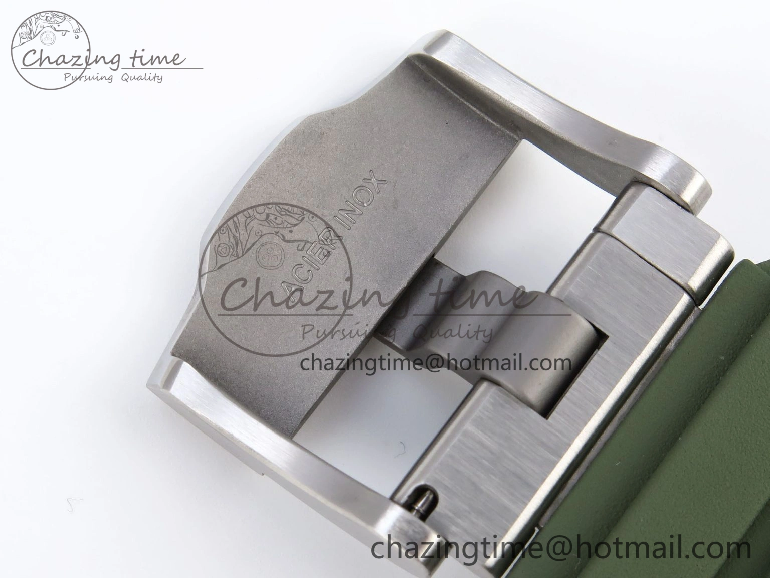 Royal Oak Offshore Diver 15720 APSF 1:1 Best Edition Green Dial on Green Rubber Strap SA Neat 4543