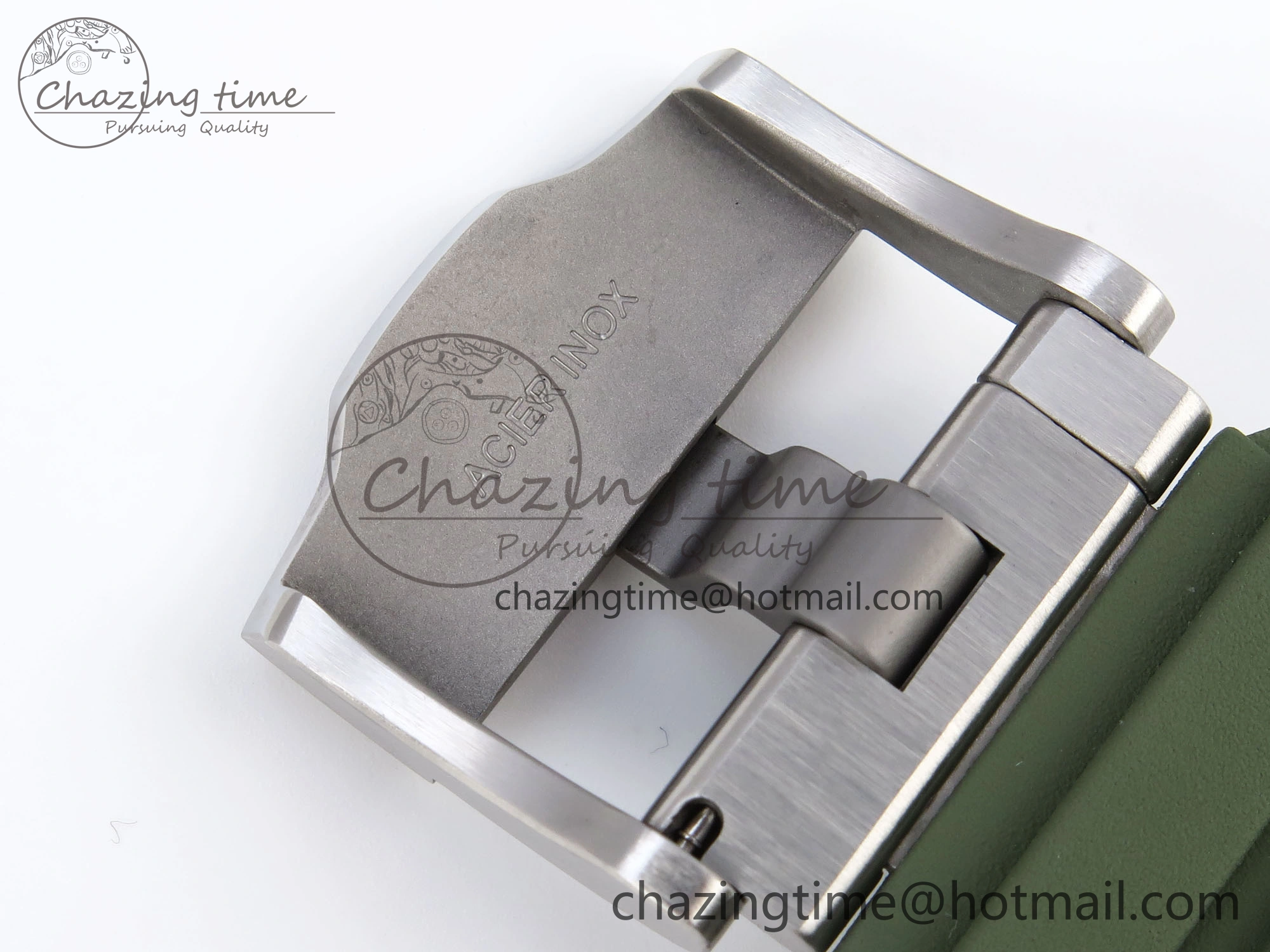 Royal Oak Offshore Diver 15720 APSF 1:1 Best Edition Green Dial on Green Rubber Strap SA Neat 4543