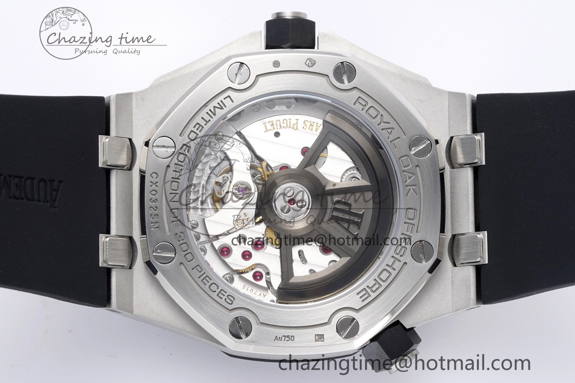 Sleek Royal Oak Offshore Diver 15720 Black Ceramic Bezel ZF 1:1 Best Edition Black Dial on Black Rubber Strap A 4681