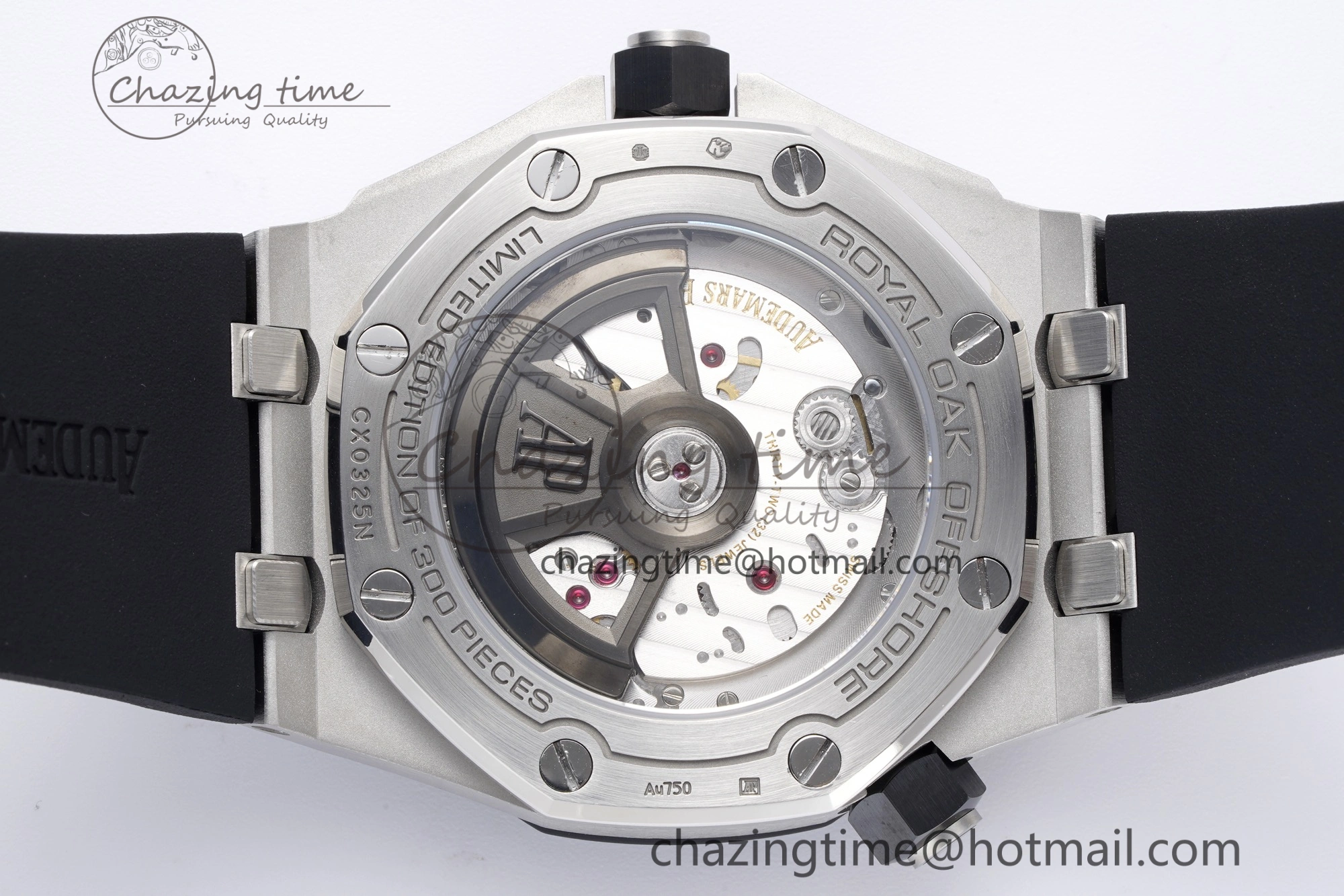 Sleek Royal Oak Offshore Diver 15720 Black Ceramic Bezel ZF 1:1 Best Edition Black Dial on Black Rubber Strap A 4681