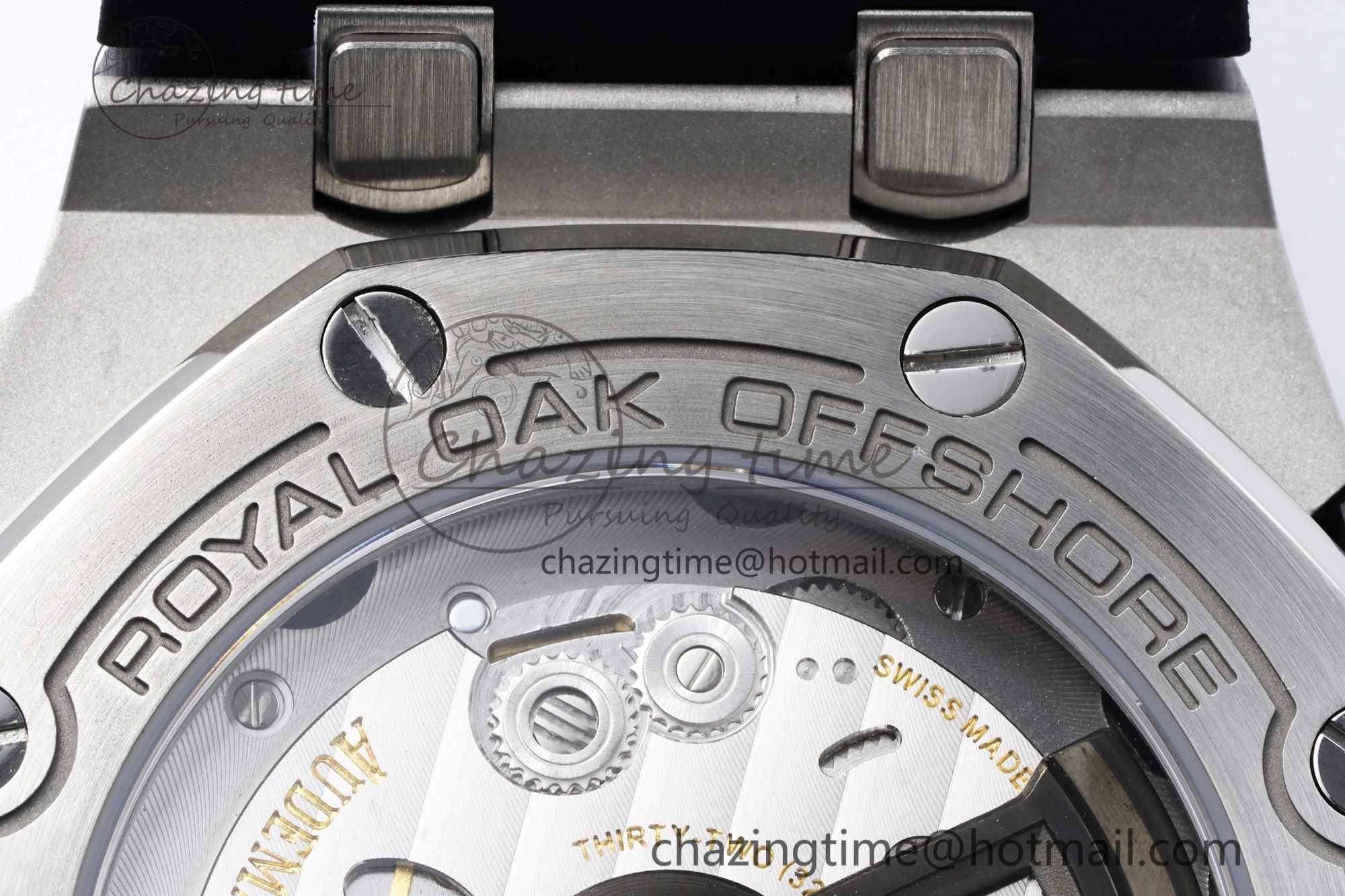 Sleek Royal Oak Offshore Diver 15720 Black Ceramic Bezel ZF 1:1 Best Edition Black Dial on Black Rubber Strap A 4681