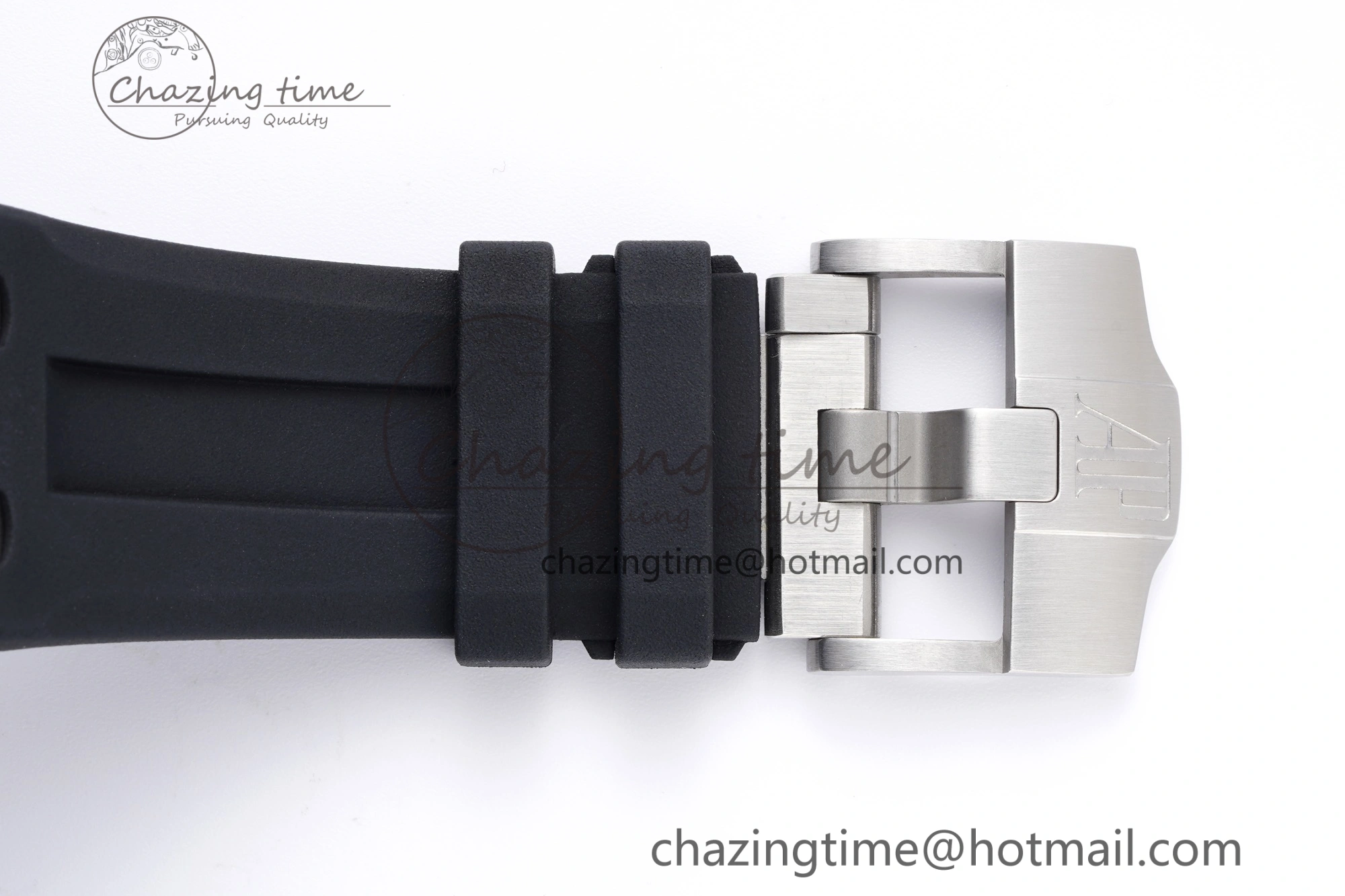 Sleek Royal Oak Offshore Diver 15720 Black Ceramic Bezel ZF 1:1 Best Edition Black Dial on Black Rubber Strap A 4681