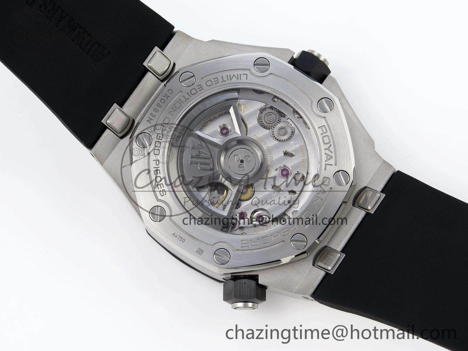 Royal Oak Offshore Diver 15720 Ceramic Bezel APSF 1:1 Best Edition Black Dial on Black Rubber Strap SA Stylish 4541