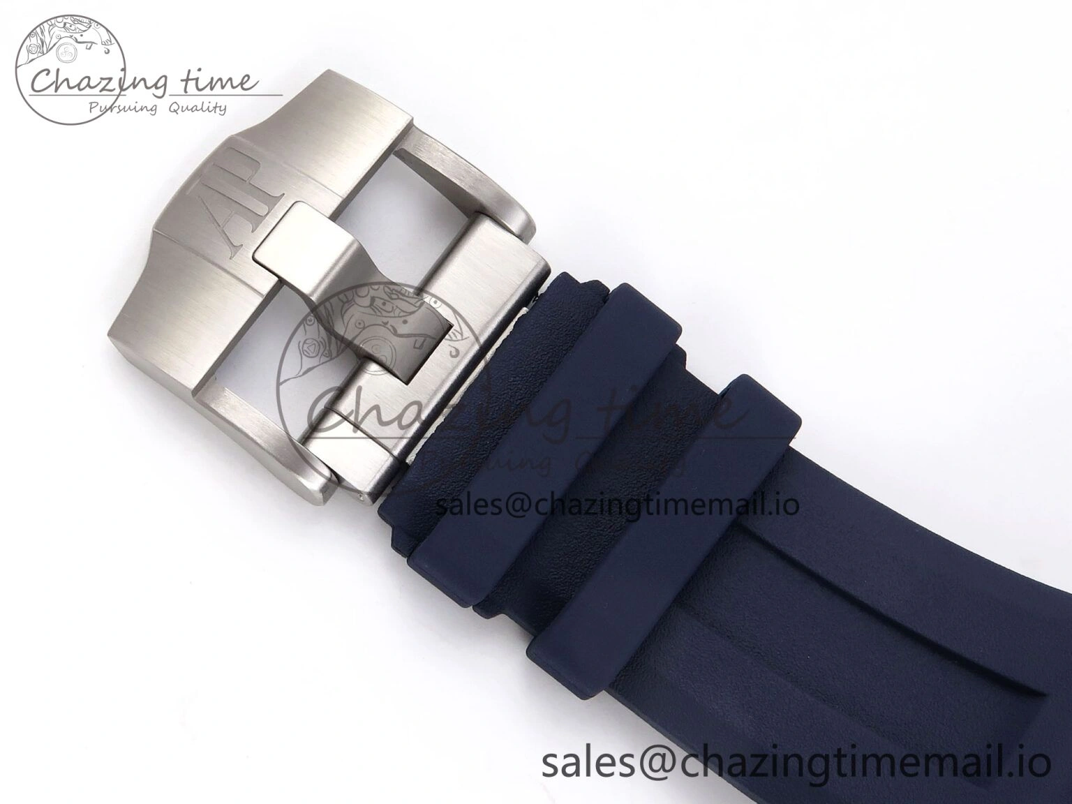 ModernLook Royal Oak Offshore Diver 15720 IPF Best Edition Blue Dial on Blue Rubber Strap A4308 V 4402