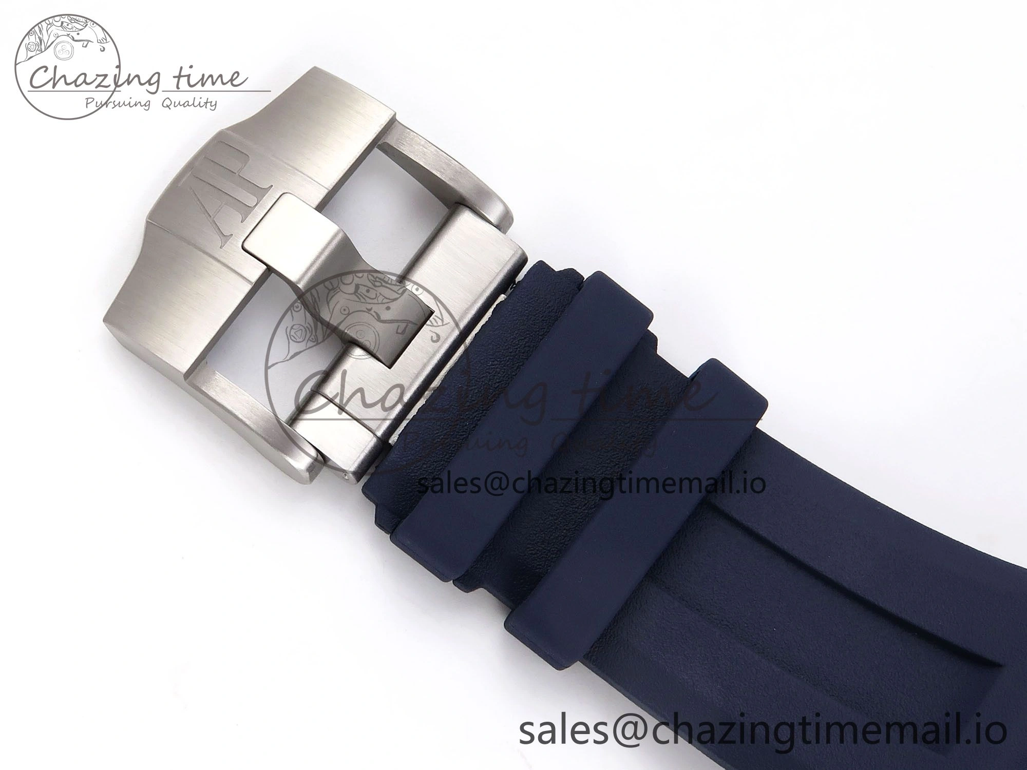 ModernLook Royal Oak Offshore Diver 15720 IPF Best Edition Blue Dial on Blue Rubber Strap A4308 V 4402