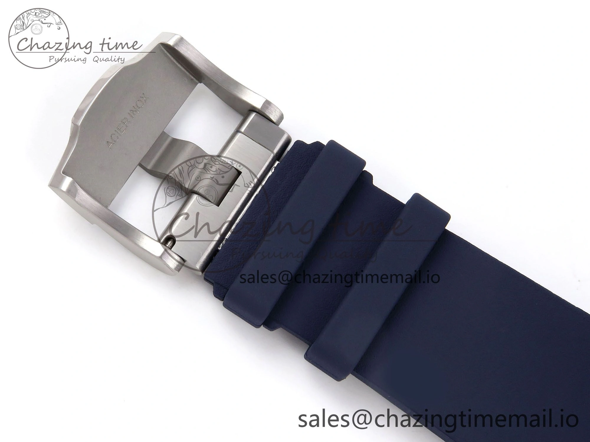 ModernLook Royal Oak Offshore Diver 15720 IPF Best Edition Blue Dial on Blue Rubber Strap A4308 V 4402