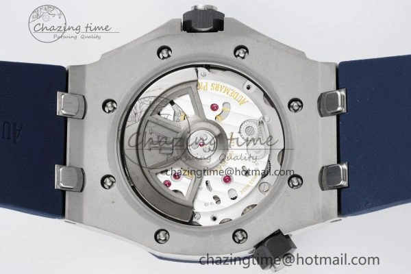 Packable Royal Oak Offshore Diver 15720 IPF Best Edition Blue Dial on Blue Rubber Strap A 4706