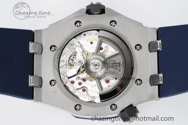 Packable Royal Oak Offshore Diver 15720 IPF Best Edition Blue Dial on Blue Rubber Strap A 4706
