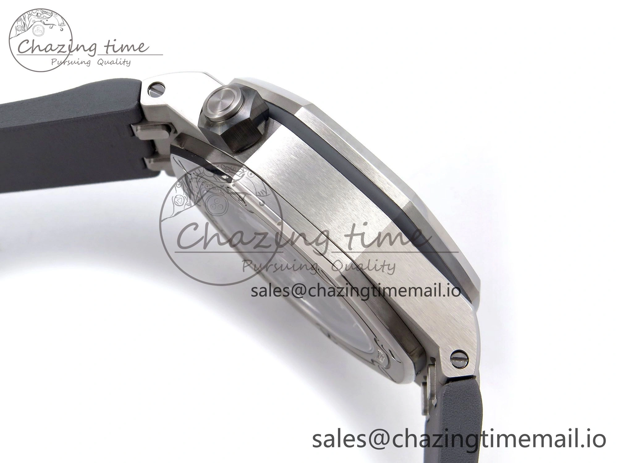 Royal Oak Offshore Diver 15720 IPF Best Edition Gray Dial on Gray Rubber Strap A4308 V Thermal 4403