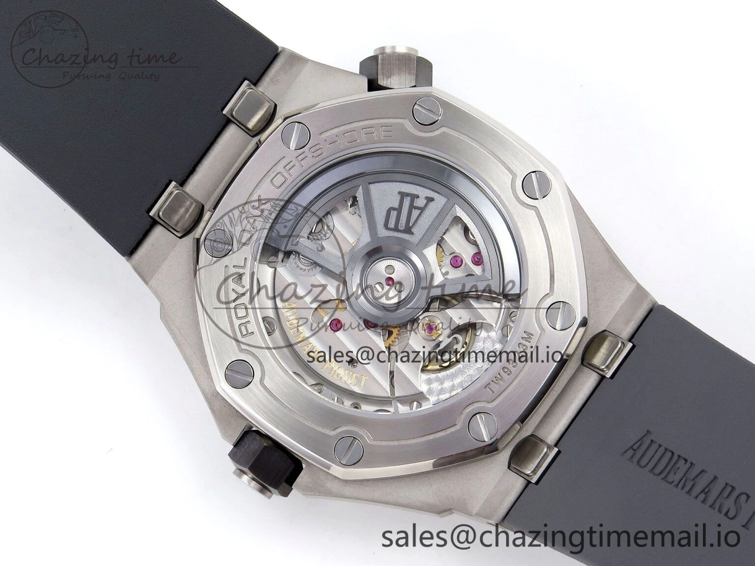 Royal Oak Offshore Diver 15720 IPF Best Edition Gray Dial on Gray Rubber Strap A4308 V Thermal 4403