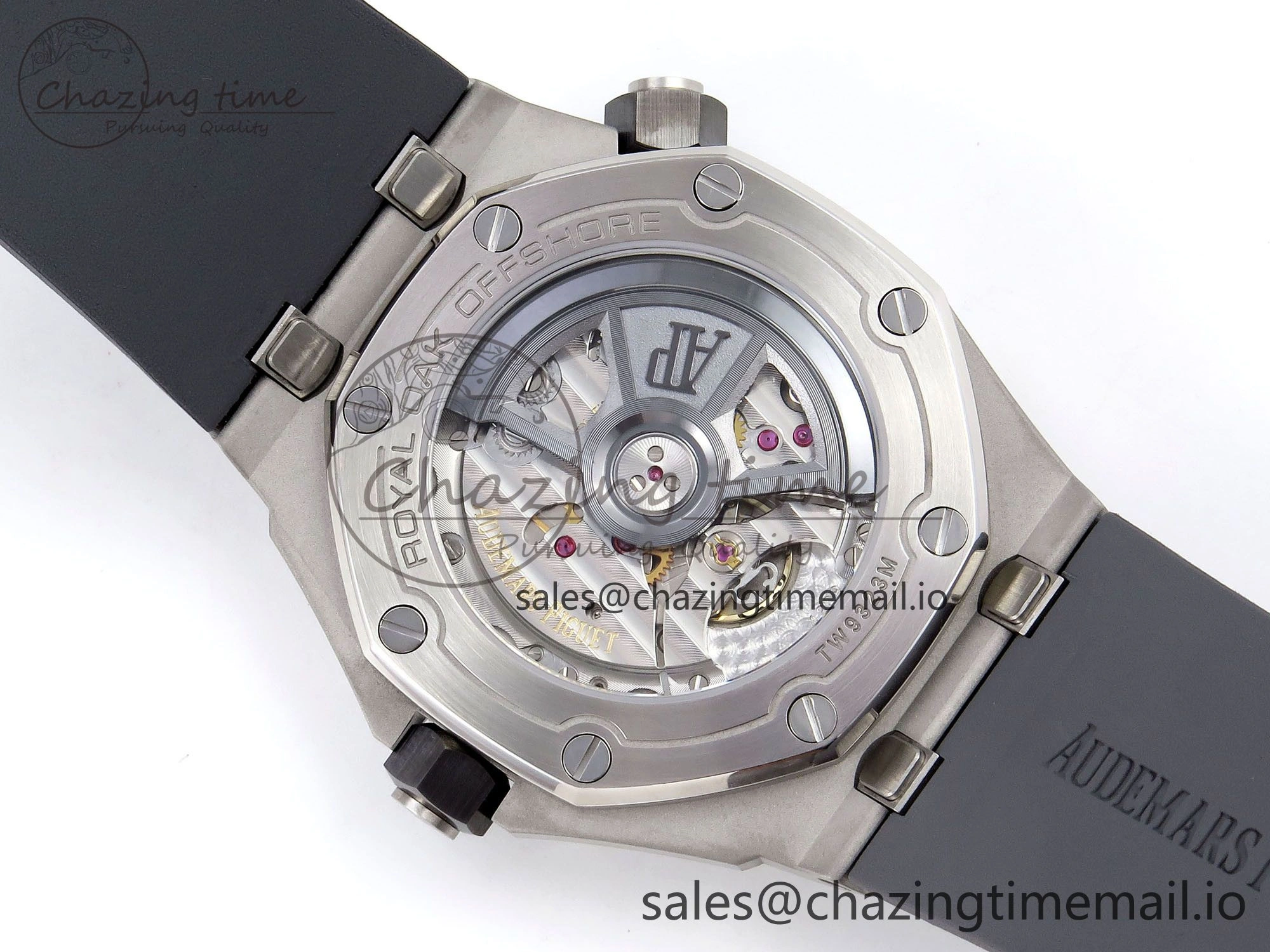 Royal Oak Offshore Diver 15720 IPF Best Edition Gray Dial on Gray Rubber Strap A4308 V Thermal 4403