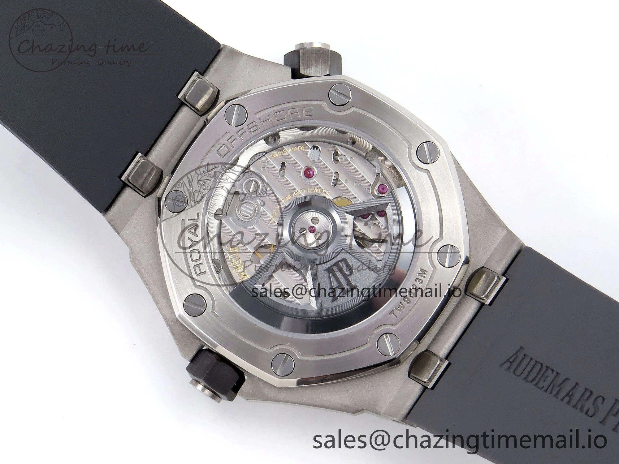 Royal Oak Offshore Diver 15720 IPF Best Edition Gray Dial on Gray Rubber Strap A4308 V Thermal 4403