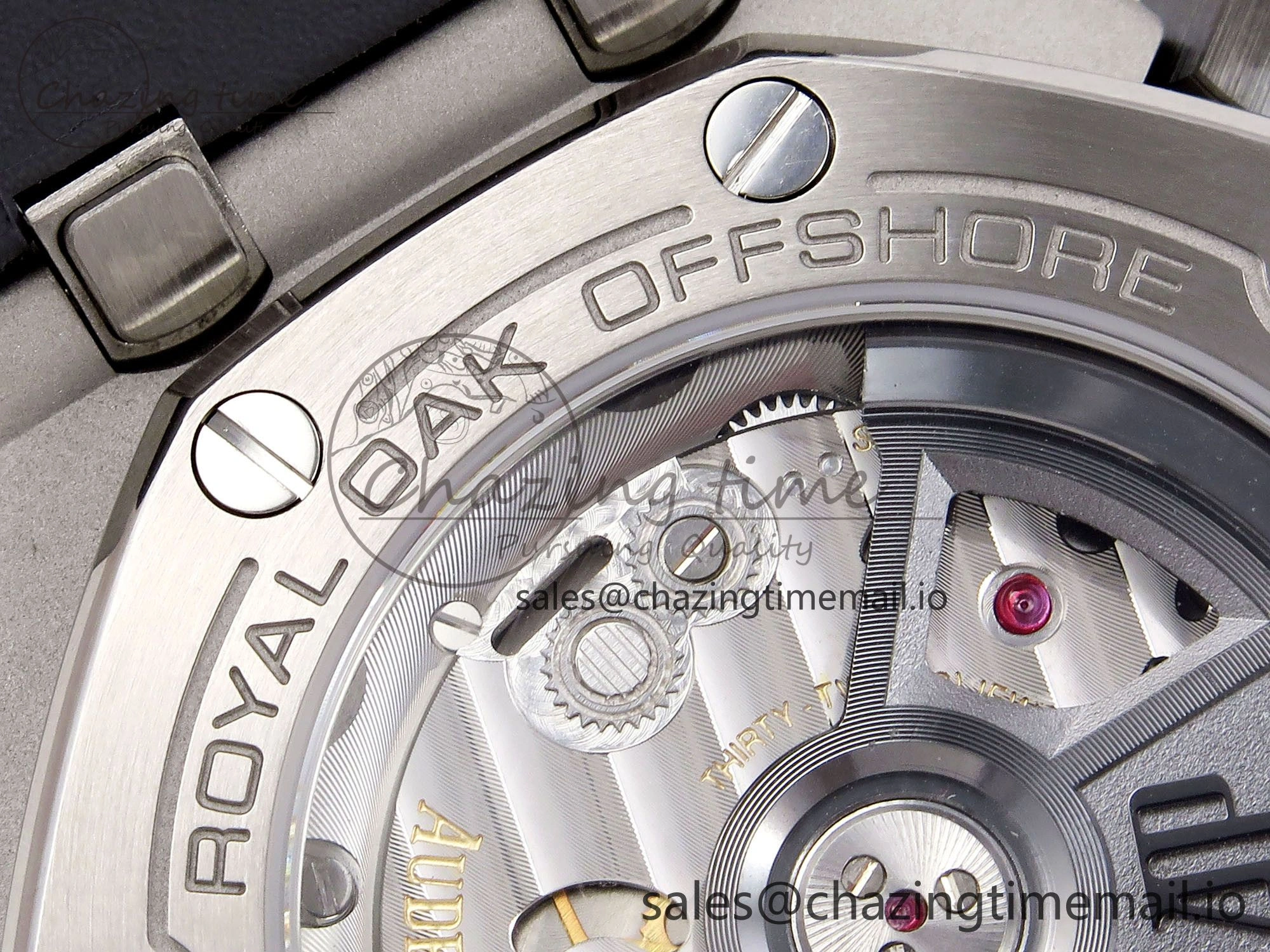 Royal Oak Offshore Diver 15720 IPF Best Edition Gray Dial on Gray Rubber Strap A4308 V Thermal 4403