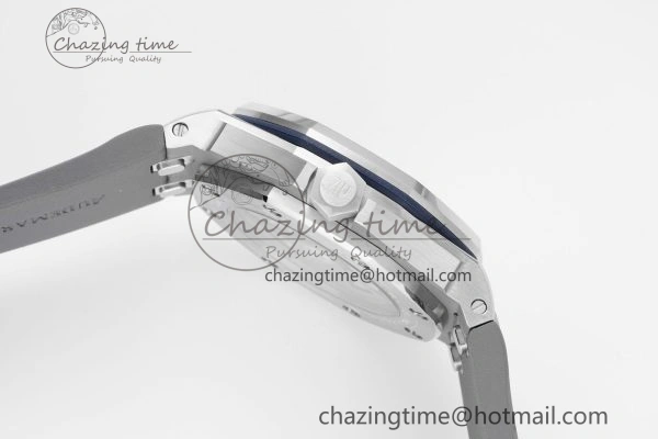 Royal Oak Offshore Diver 15720 IPF Best Edition Gray Dial on Gray Rubber Strap A Stylish 4705