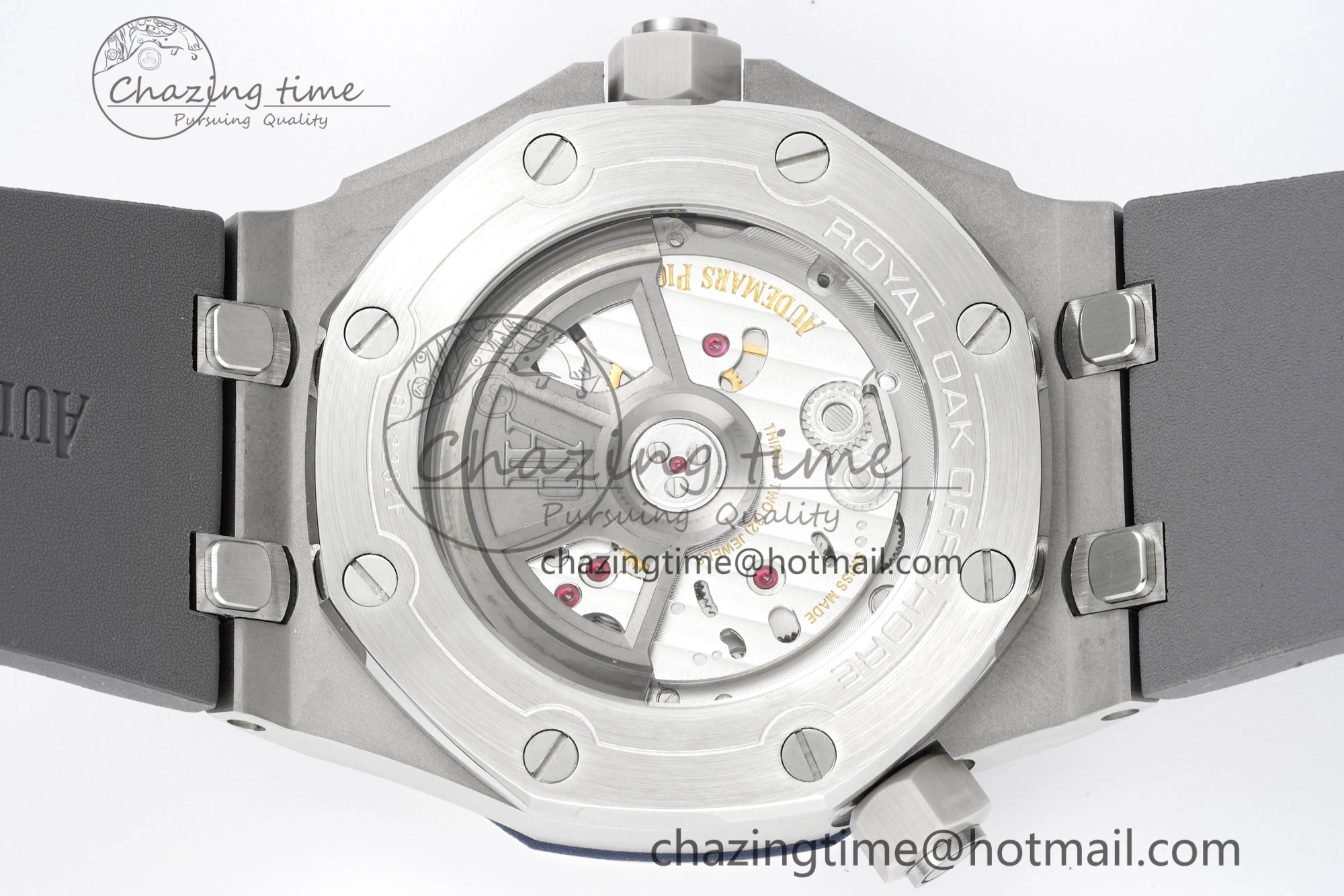 Royal Oak Offshore Diver 15720 IPF Best Edition Gray Dial on Gray Rubber Strap A Stylish 4705
