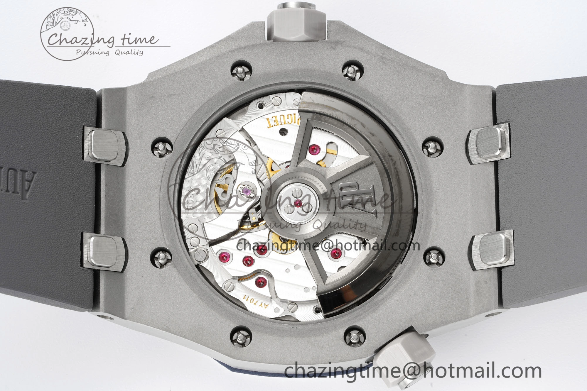 Royal Oak Offshore Diver 15720 IPF Best Edition Gray Dial on Gray Rubber Strap A Stylish 4705