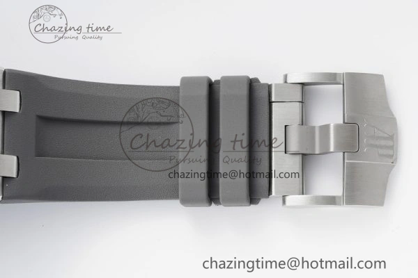 Royal Oak Offshore Diver 15720 IPF Best Edition Gray Dial on Gray Rubber Strap A Stylish 4705