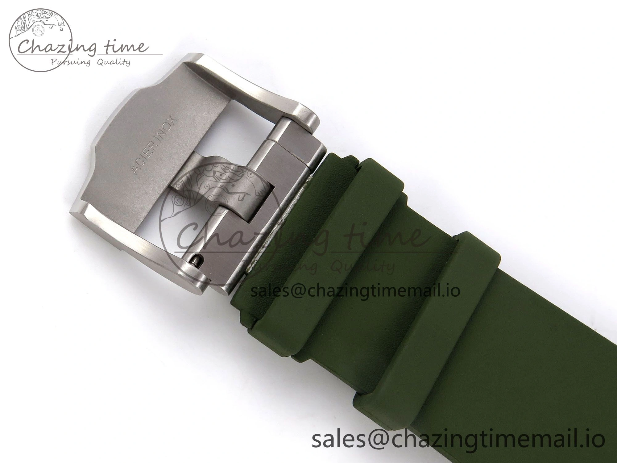 Royal Oak Offshore Diver 15720 IPF Best Edition Green Dial on Green Rubber Strap A4308 V Lightweight 4404