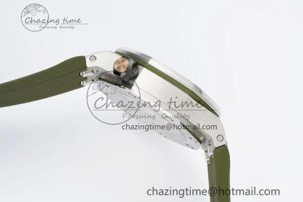 Royal Oak Offshore Diver 15720 IPF Best Edition Green Dial on Green Rubber Strap A QuickDry 4704
